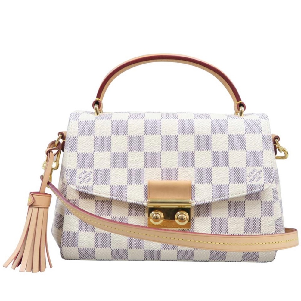 Louis Vuitton Croisette Bag in Damier Azur Canvas